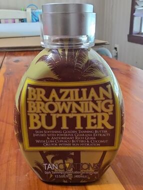 There is about less than half of the lotion left.